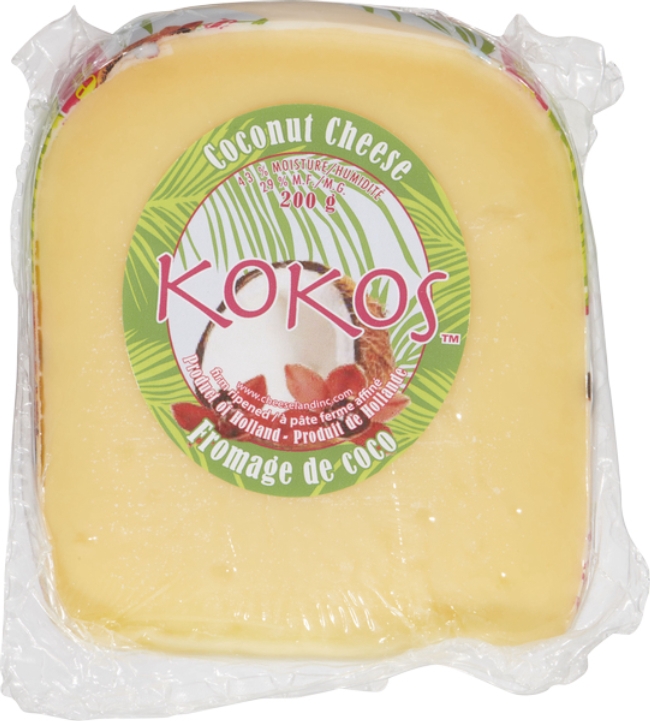 Coconut Kokos Cheese Wedge