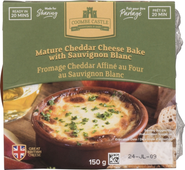 Cheddar Cheese Bake with Sauvignon Blanc