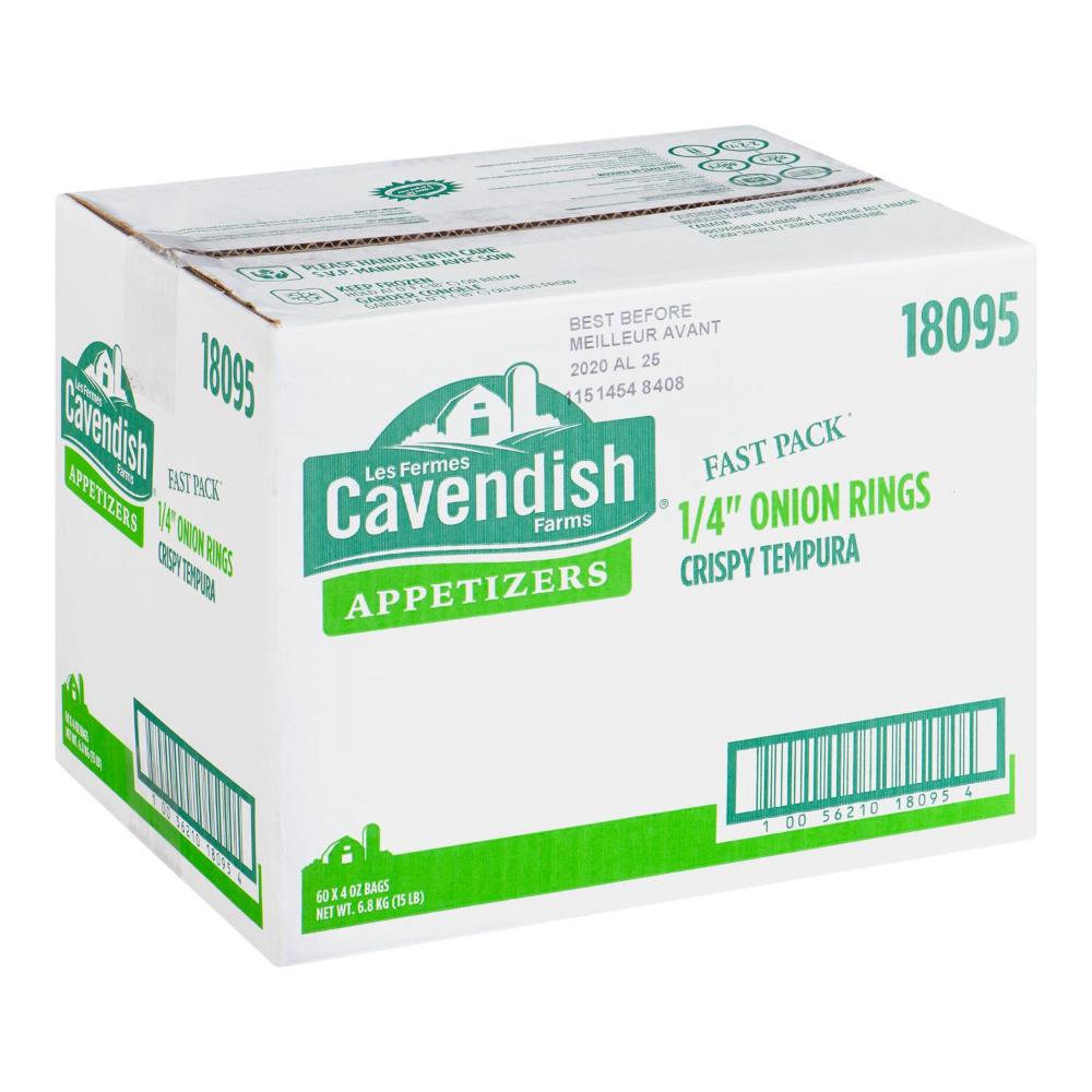 1/4 in Tempura Battered Onion Rings