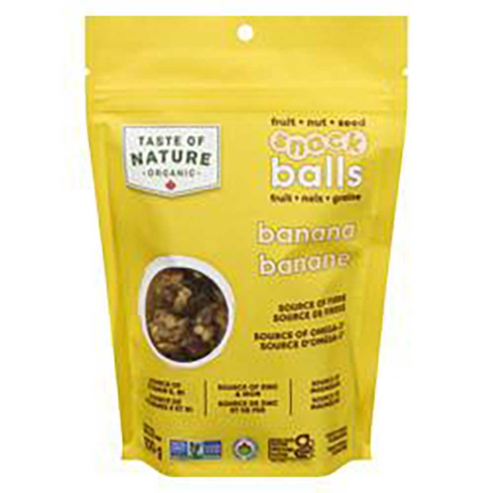 Organic Banana Snack Balls