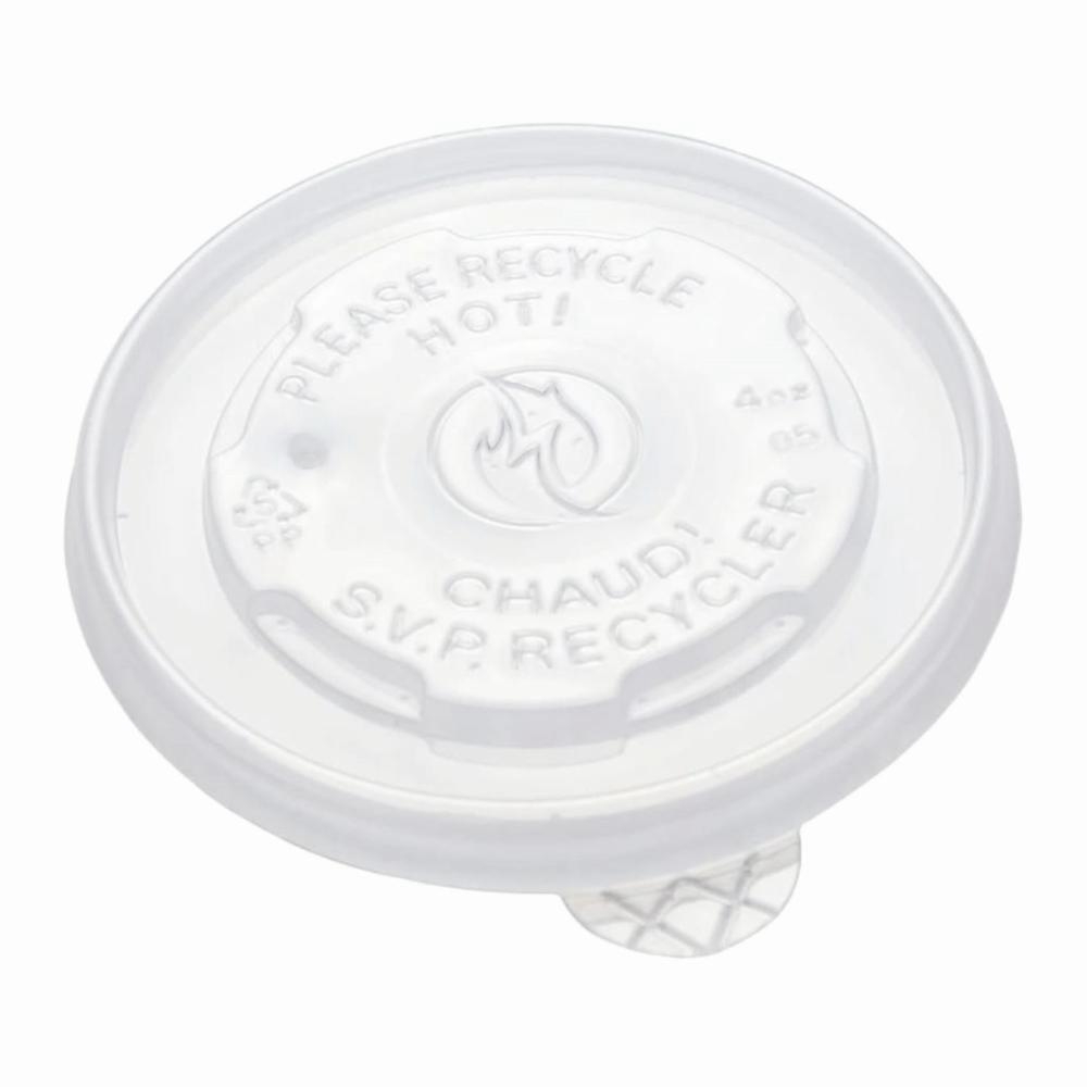 Polypropylene Lids for 4 oz Paper Cup