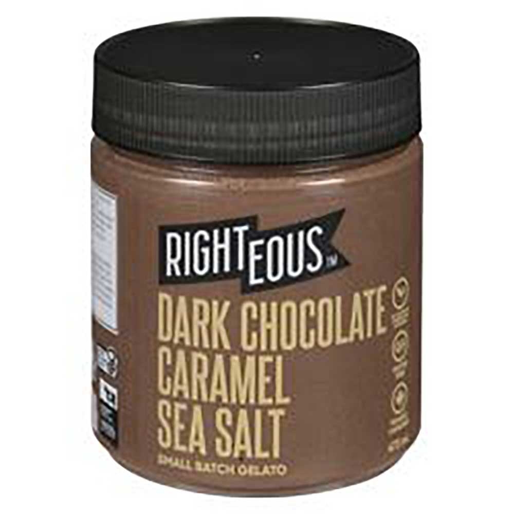 Dark Chocolate Caramel Sea Salt Gelato