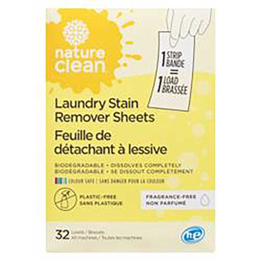 Fragrance Free Laundry Stain Remover Sheets