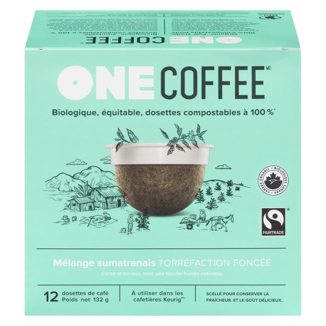 Organic Sumatran Blend Dark Roast Coffee Pod