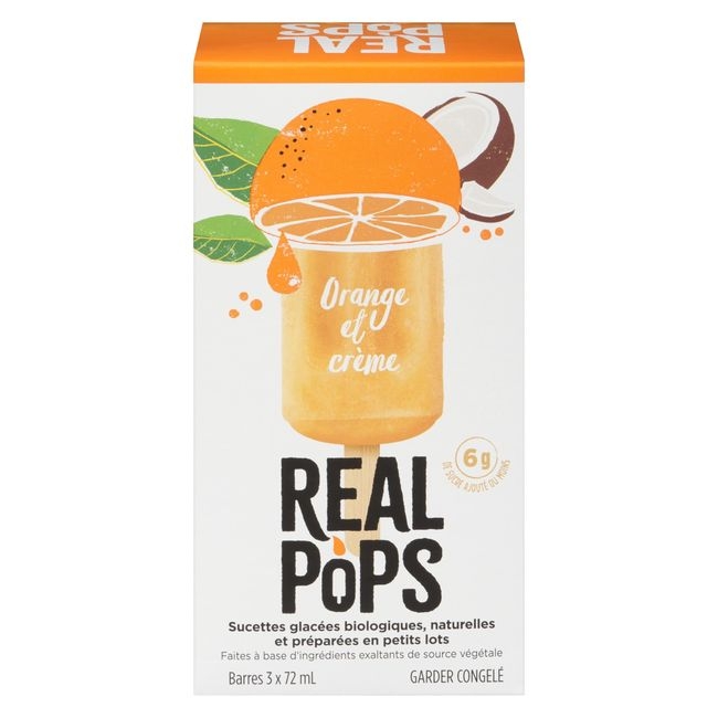 Orange and Cream Pops