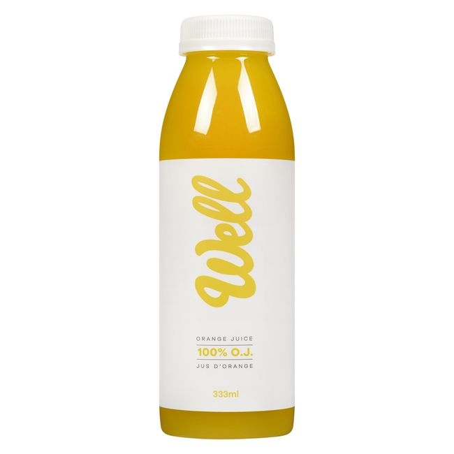 100 Percent OJ Cold Pressed Juice