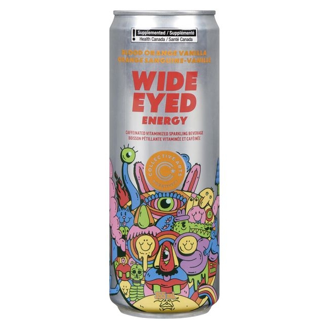 Wide Eyed Blood Orange Vanilla Energy Drink
