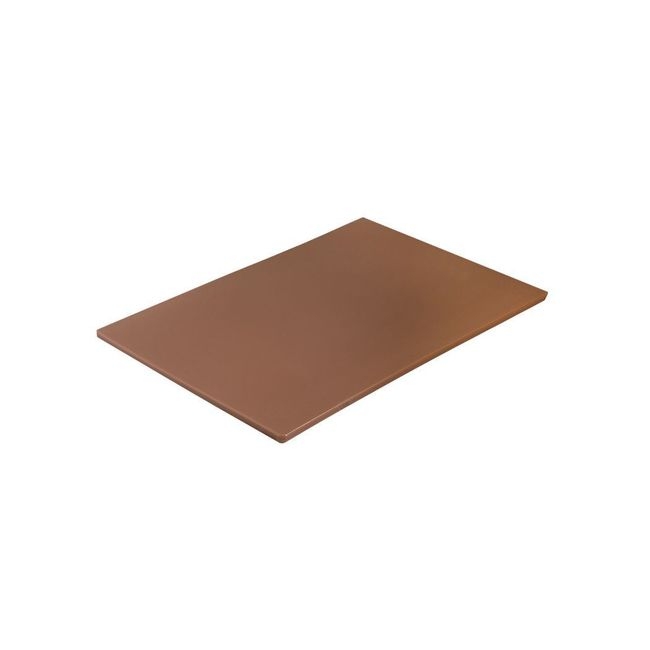 Polyethylene Medium Density Brown Cutting Board