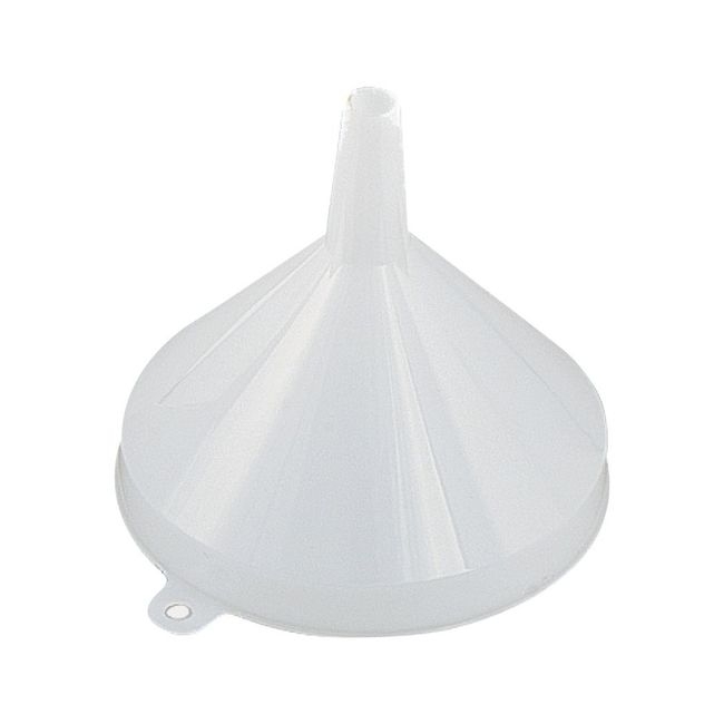 White Polyethylene Funnel