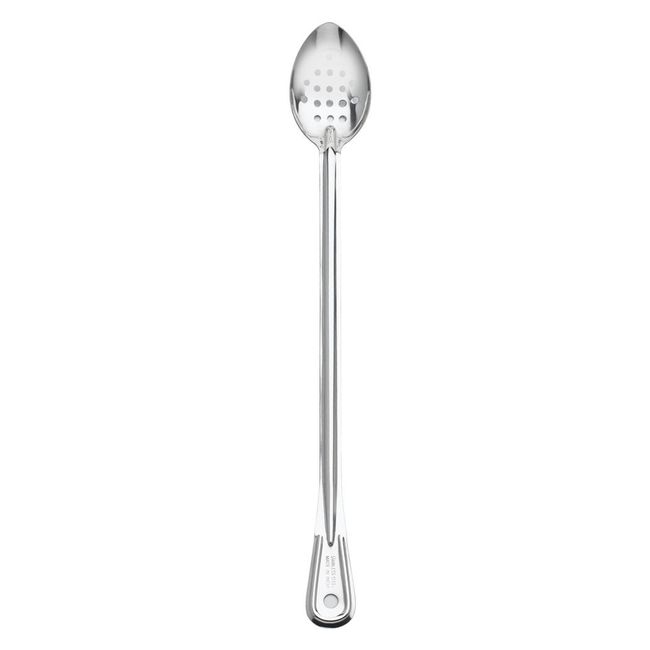 Stainless Steel Perforated Spoon with Extra Long Handle