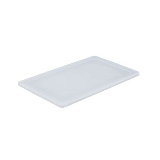 52430 Super Pan V Flexible Steam Table White Full Size Pan Lid, 20.982 x 12.851 x 0.597 in