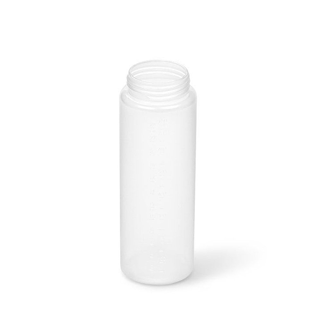 4924J-13 Traex Clear Wide Mouth Squeeze Dispenser Bottle Only, 24 oz Capacity