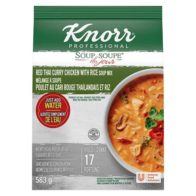 Soup du Jour Red Thai Curry Chicken with Rice Soup Mix