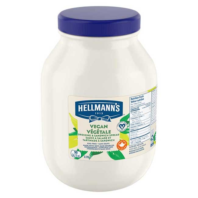 Vegan Mayonnaise Jar
