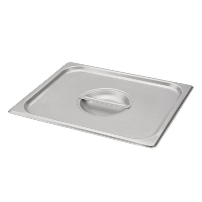 304 Stainless Steel Solid Half Size Steam Table Pan Cover