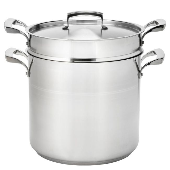 Thermalloy Stainless Steel 3 Piece Double Boiler Set