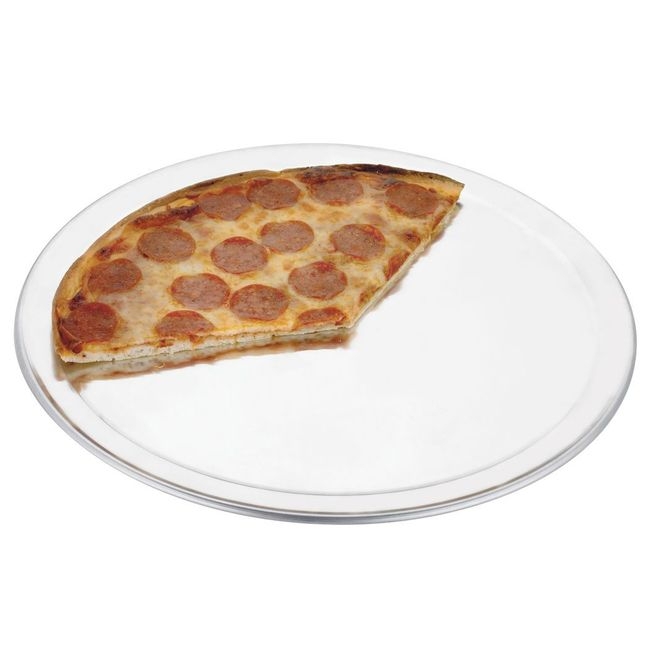 Thermalloy 18 Gauge Aluminum Wide Rim Pizza Pan