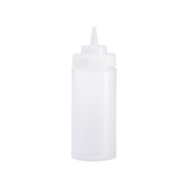 Polyethylene Clear Wide Mouth Squeeze Dispenser