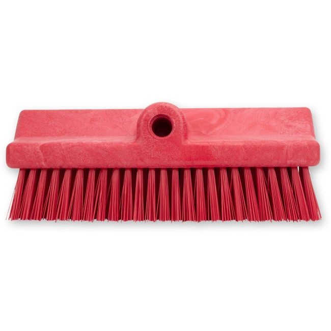 40423EC05 Sparta Red Hi-lo Floor Scrub Brush Head Only, 10 in Length