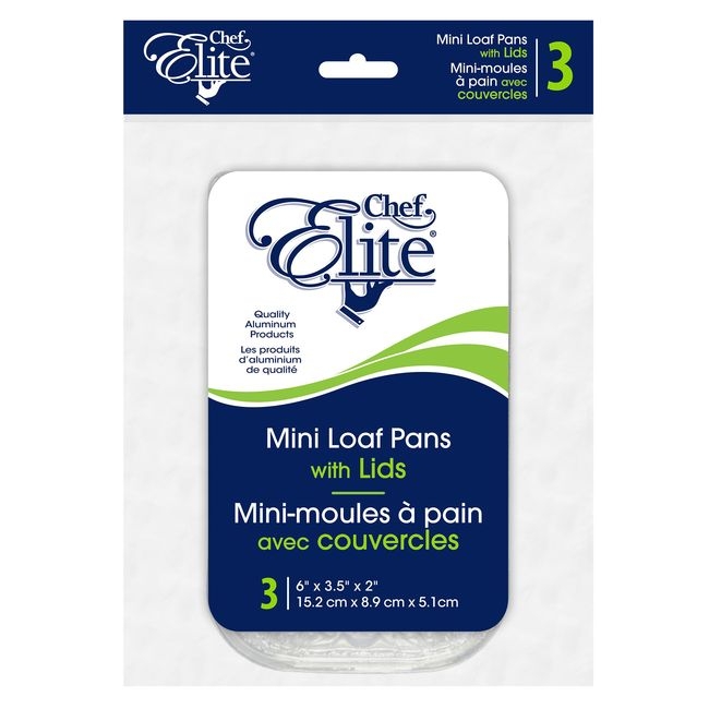 Mini Loaf Pan with Plastic Lid