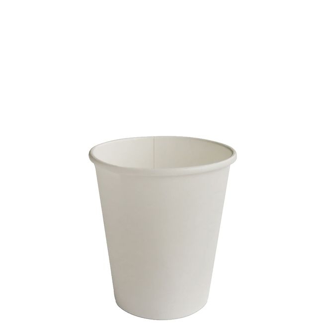 White Single Wall Paper Cup