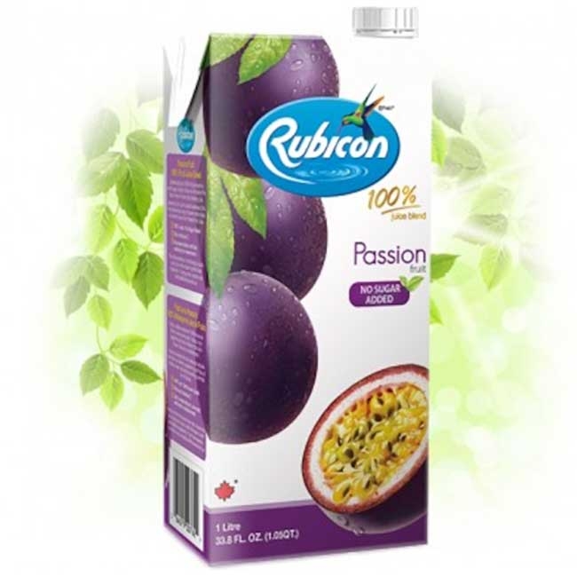 No Sugar Added Passion Fruit Juice Drink