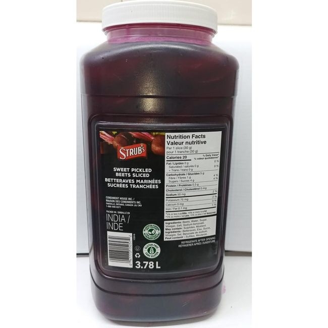 Sweet Pickled Sliced Beets