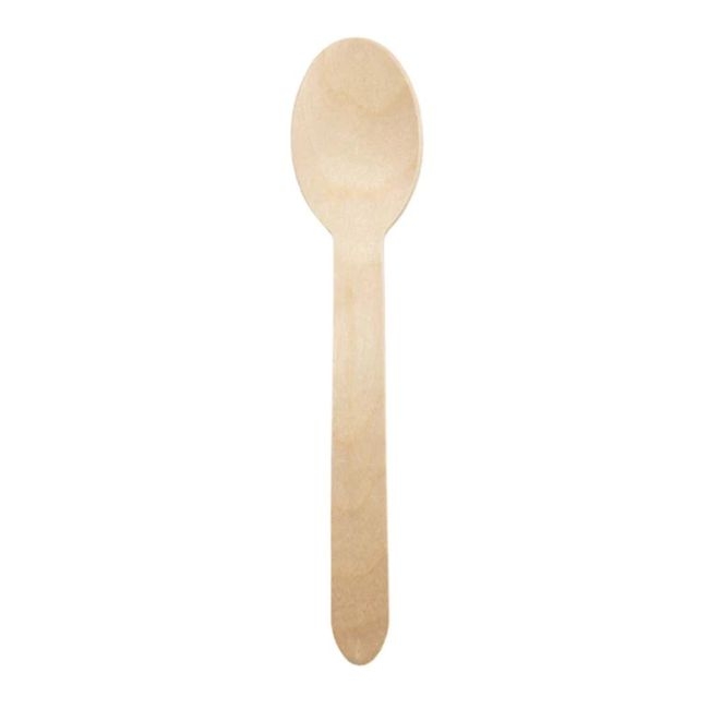 Heavy-Duty Birch Wood Spoon