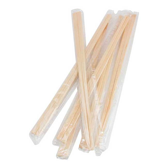 Cello Wrapped Wooden Chopstick