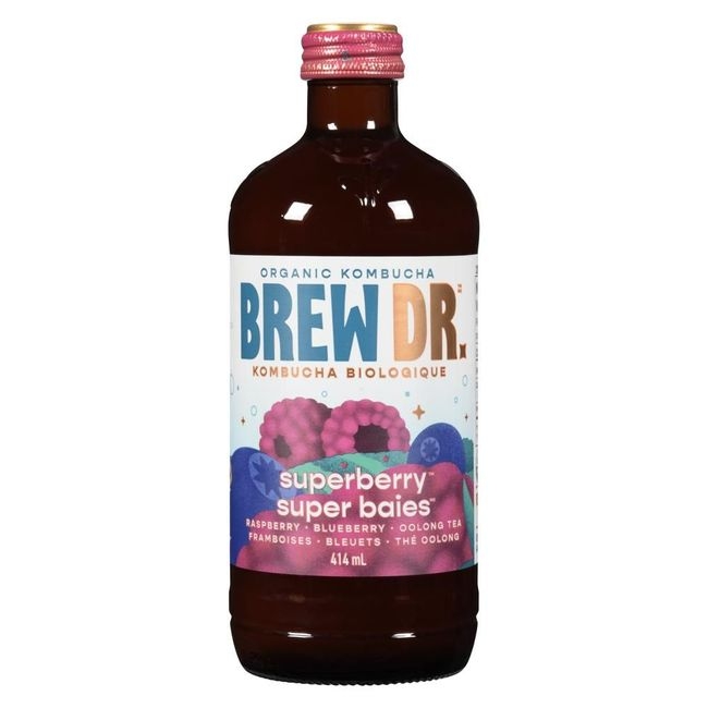 Organic Superberry Kombucha