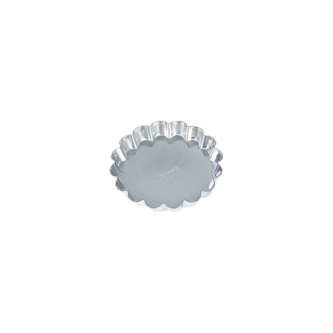 Tinned Round Fluted Tart Mold