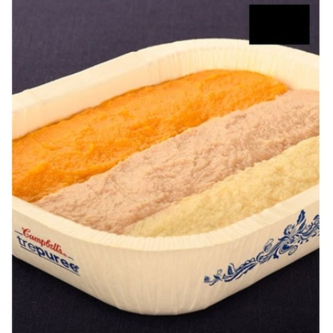 Ham with Carrot/Turnip/Potato Puree