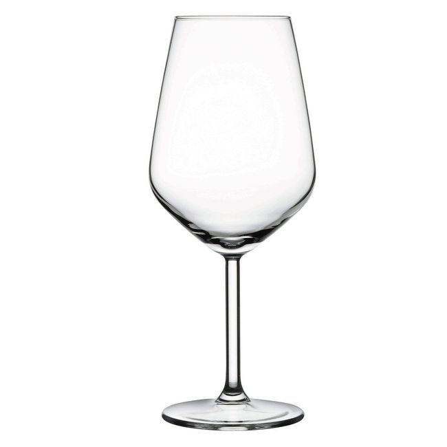Allegra Red Tall Wine Glass