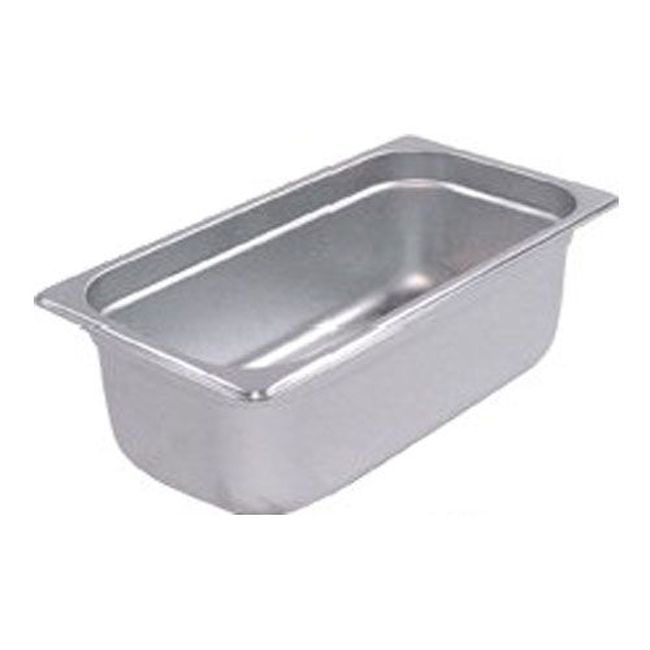 SPJP-304 23 Gauge Stainless Steel Third Size Anti-Jam Steam Table Pan