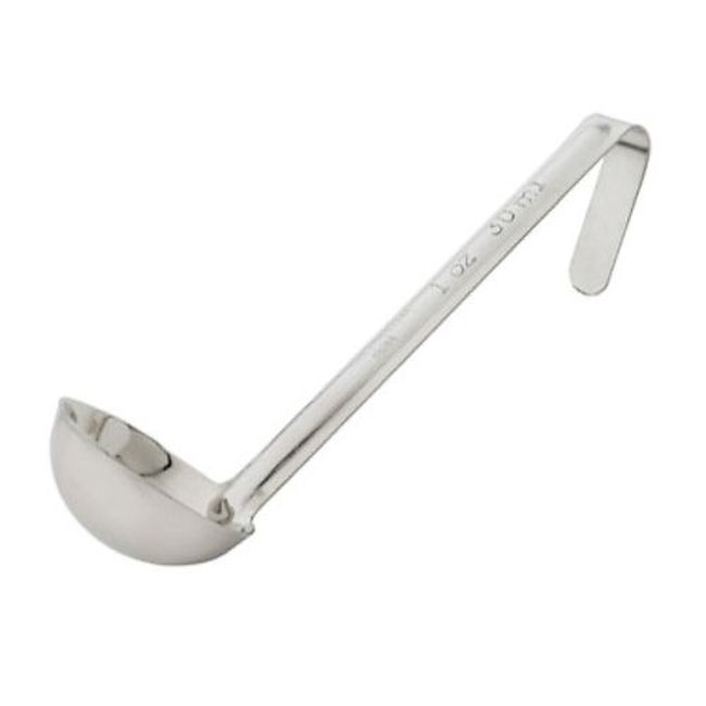 LDI-10SH Stainless Steel One Piece Ladle with 6 in Handle