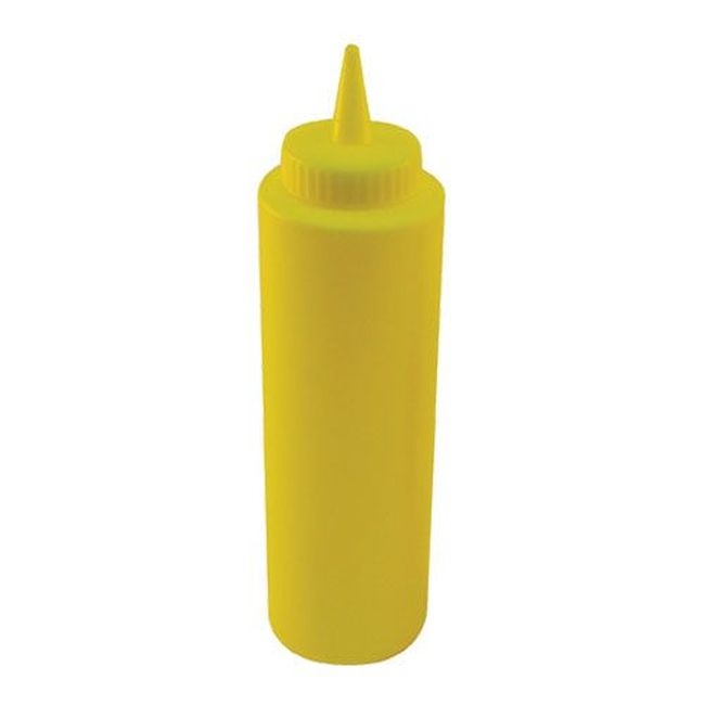 PSB-12Y Plastic Yellow Regular Squeeze Bottle