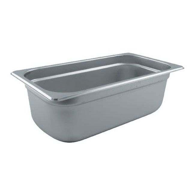 SPJL-404 25 Gauge Stainless Steel Quarter Size Anti-Jam Steam Table Pan
