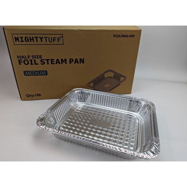 Mighty Tuff Half Size Medium Foil Steam Pan