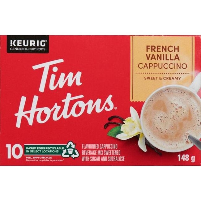 French Vanilla Cappuccino K Cup Coffee Pod