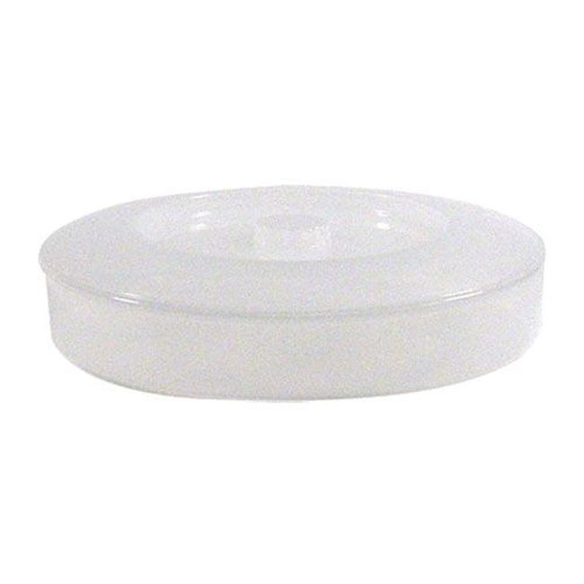 472 Polypropylene Clear Tortilla Server with Lid, 12 in Diameter