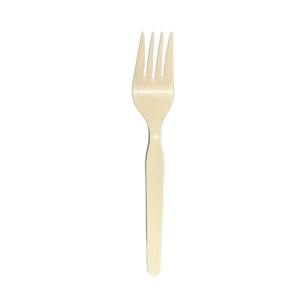 6 in Natural Biodegradable Unwrapped Fork