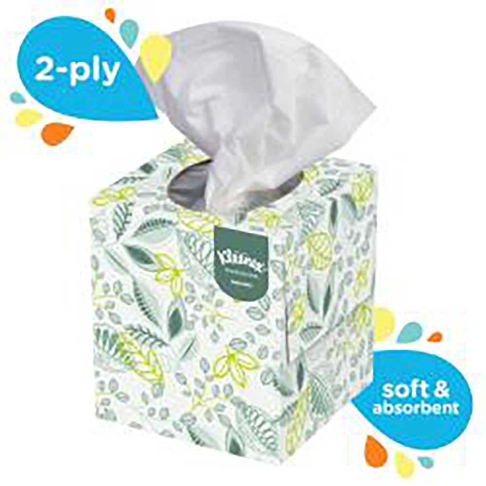 White Natural Boutique Facial Tissue