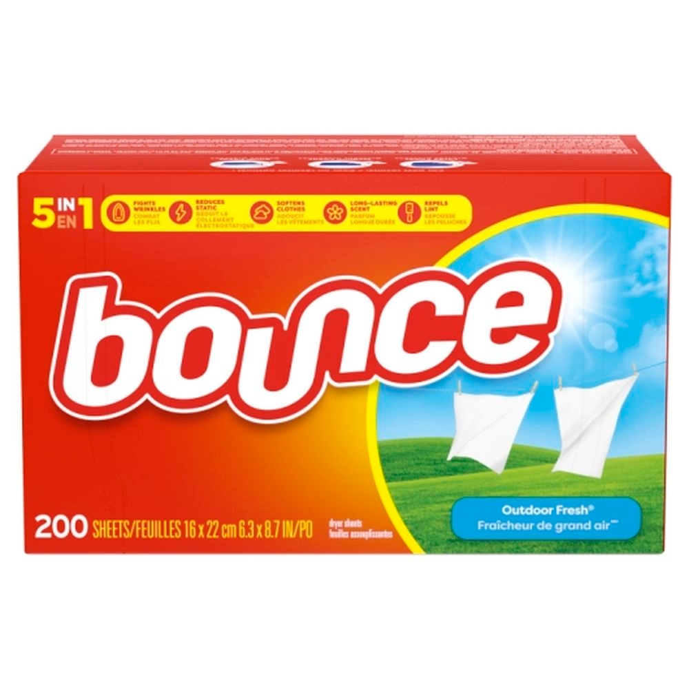 Outdoor Fresh Fabric Softener Dryer Sheet