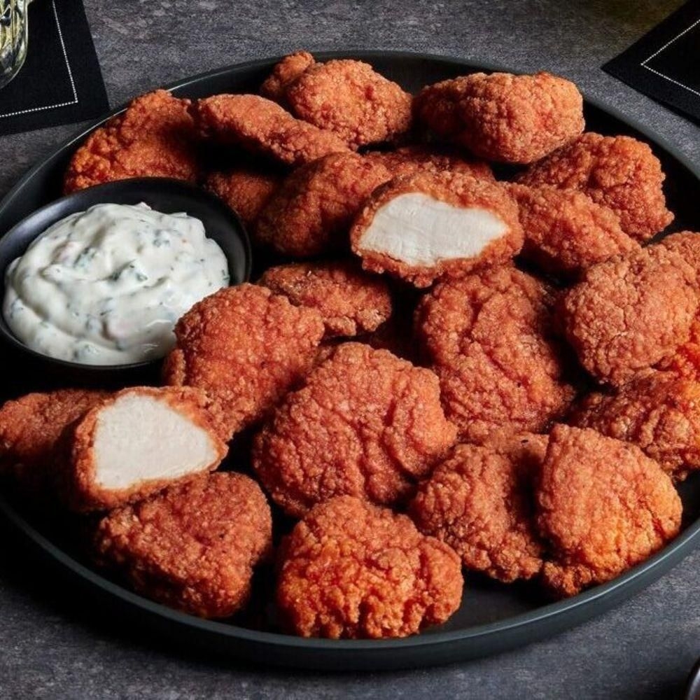 Breaded Buffalo Mild Cooked Chicken Bites
