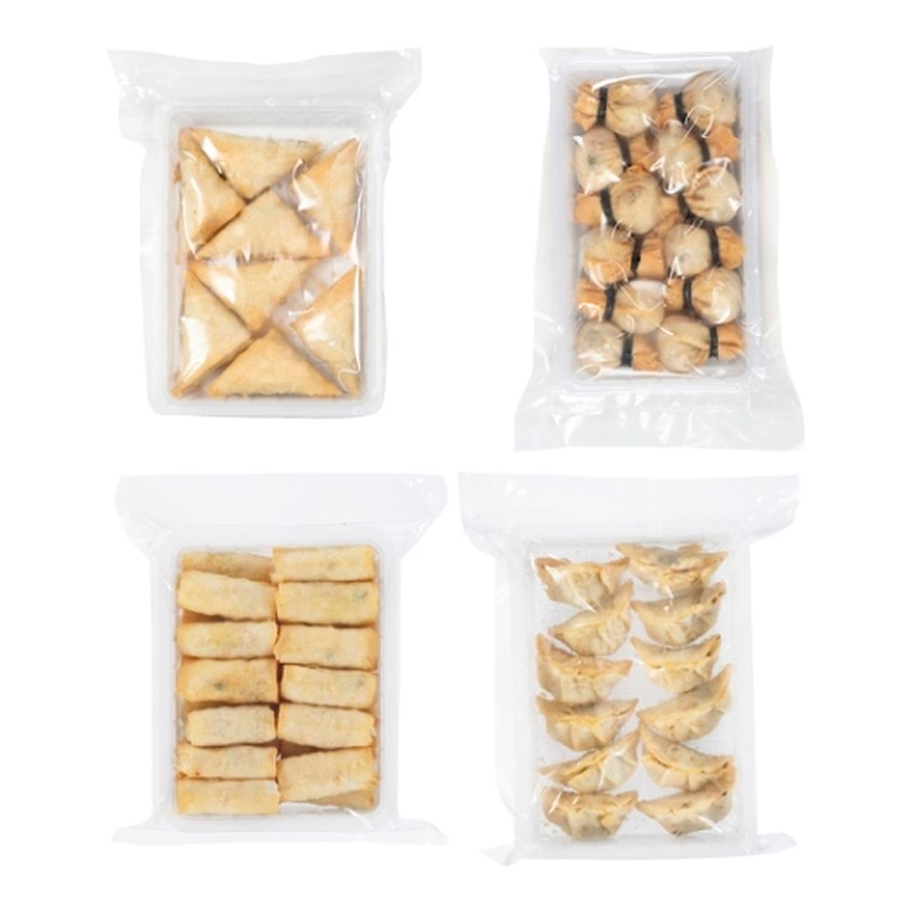 Hand-Crafted Fried Asian Appetizer Assortment