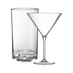 Contains 13 Plastic Glassware products