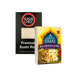 Contains 7 Rice products