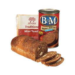 Contains 107 Baked Breads products