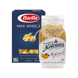 Contains 9 Italian Pasta products