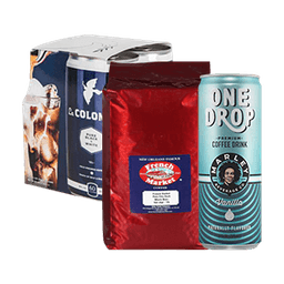 Contains 2 Gourmet Coffee products